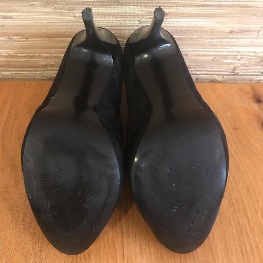 Guess Black Suede Stiletto Ankle Booties - Picture 6 of 8